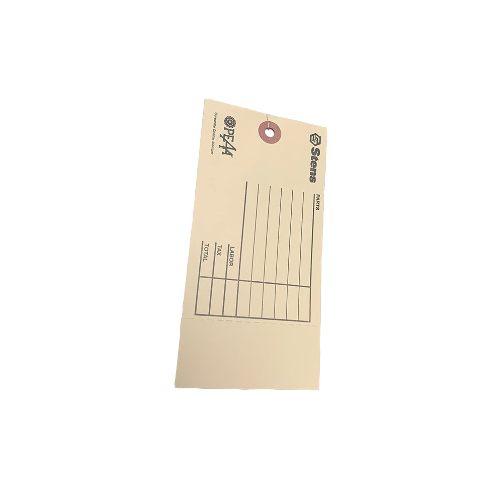 Service Repair Tag Fits Briggs and Stratton Replaces 273257