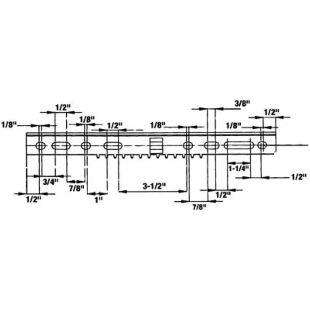 Seat Slide Rails Fits John Deere 2520 4320 4520 4478301 MG9601473 Fits Case IH