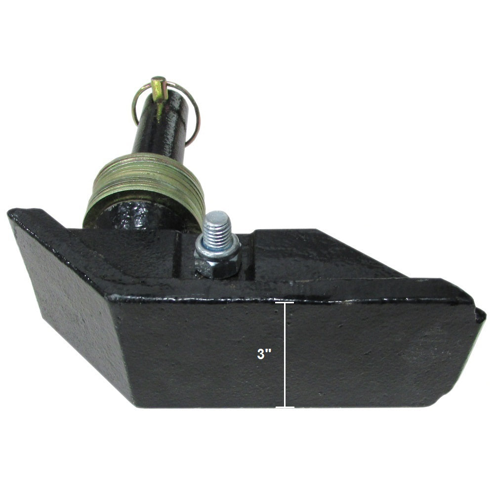Snow Plow Shoe w/ Square Foot Fits Western Replaces 09126