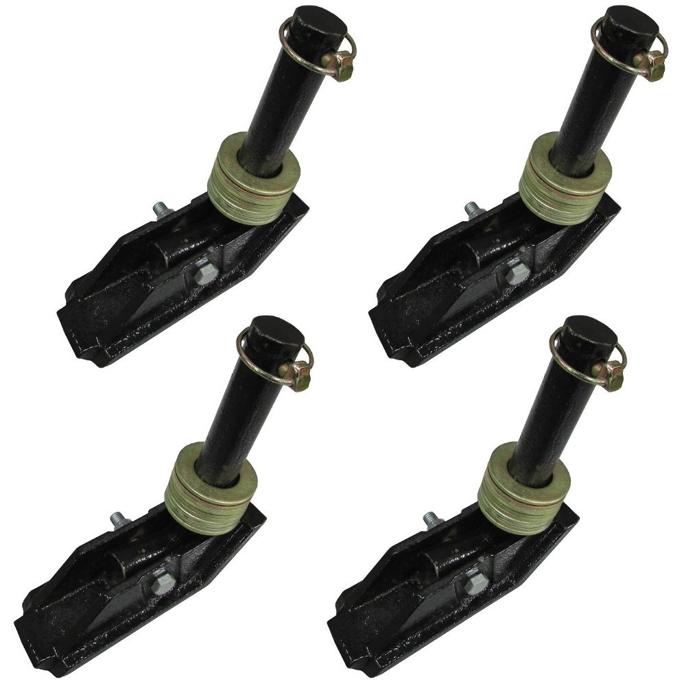 Qty 4: Snow Plow Shoe w/ Square Foot Fits Western Replaces 09126