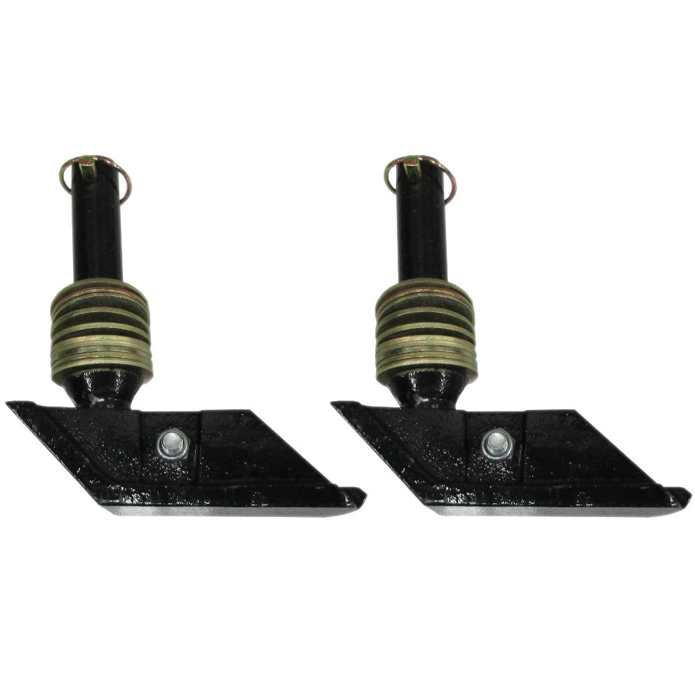 (2) Square Foot Snow Plow Shoes for Diamond Meyer 09126 Western Husky Fits Boss
