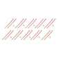 Qty 10: Pair of 36" Orange Blade Markers Fits SNOWDOGG Replaces 2036