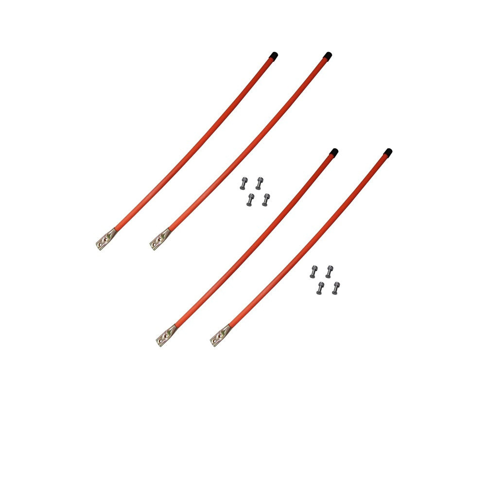Qty 2: Pair of 36" Orange Blade Markers Fits MEYER Replaces 2036