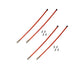 Qty 2: Pair of 36" Orange Blade Markers Fits CURTIS Replaces 2036