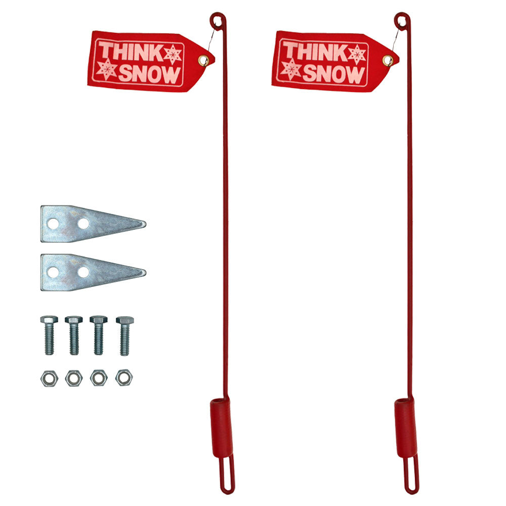 Buyers Products Set of 26" Blade Guide Kit with Flags for Western Midweight, HTS