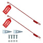 Pair of Snow Plow Blade Marker Guide Stick W/ Flag for Western 59700