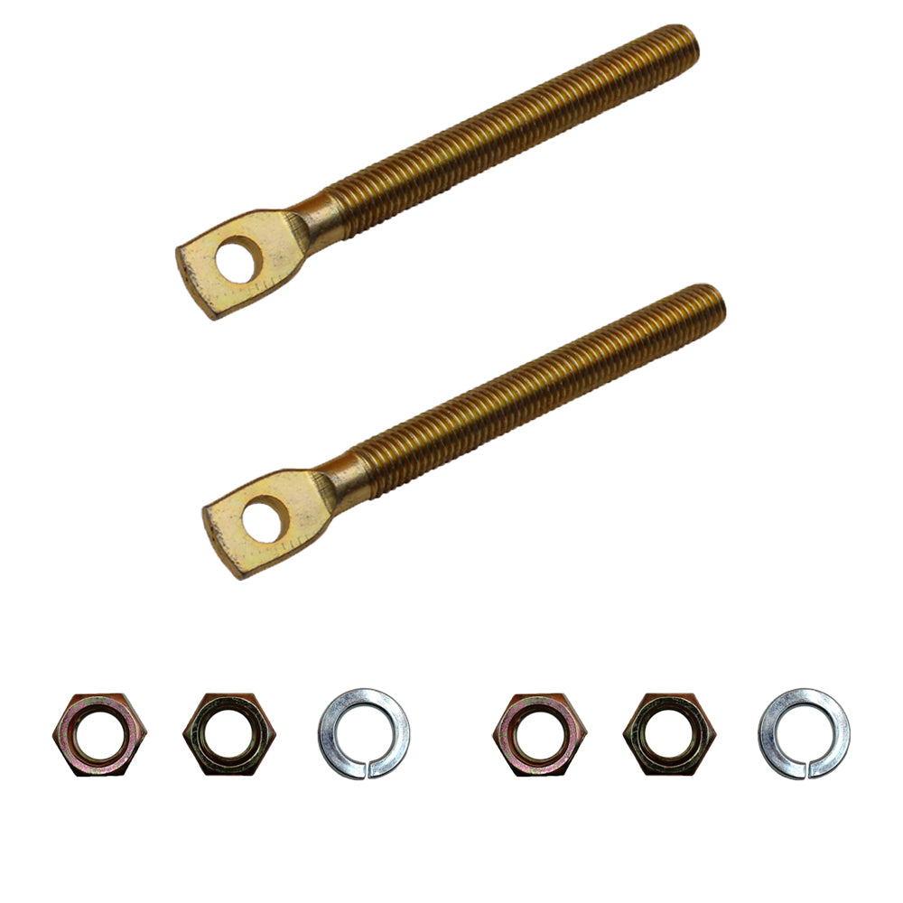 Qty 2: Snow Plow Eyebolt w/ Nuts
 Fits CURTIS Replaces 09124