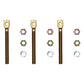 Qty 3: Snow Plow Eyebolt w/ Nuts Fits Diamond Replaces 09124