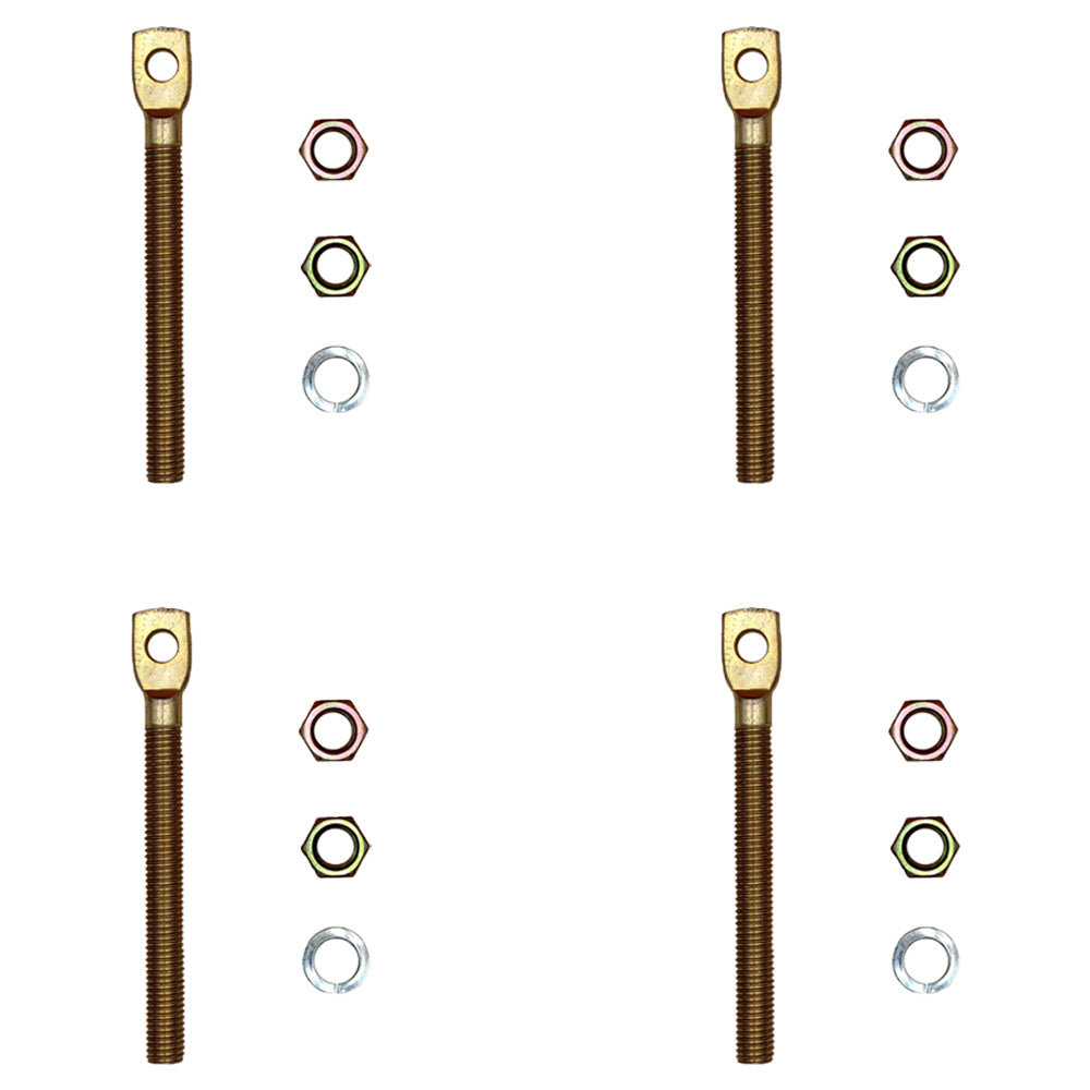 Qty 4: Snow Plow Eyebolt w/ Nuts Fits MEYER Replaces 09124