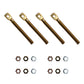 Qty 4: Snow Plow Eyebolt w/ Nuts Fits Sno-Way Replaces 09124