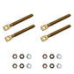 Qty 4: Snow Plow Eyebolt w/ Nuts Fits Sno-Way Replaces 09124