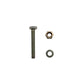 Shear Pin with Nut & Spacer Fits Sears Replaces STW60-0017