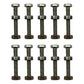 (Pack of 10) Shear Pin Bolt, Nut & Spacer Fits Craftsman 1501216MA Snowblower