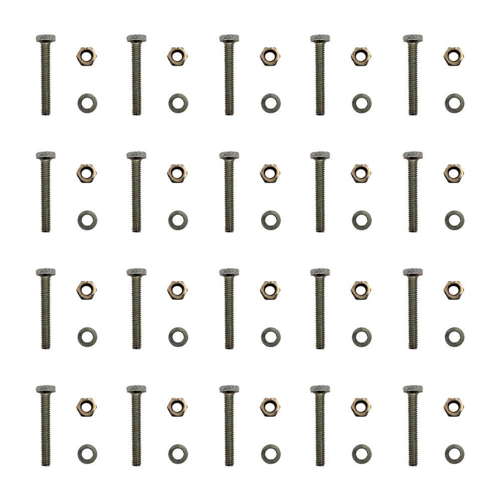 Qty 20: Shear Pin with Nut & Spacer
 Fits Simplicity Replaces 1501216MA