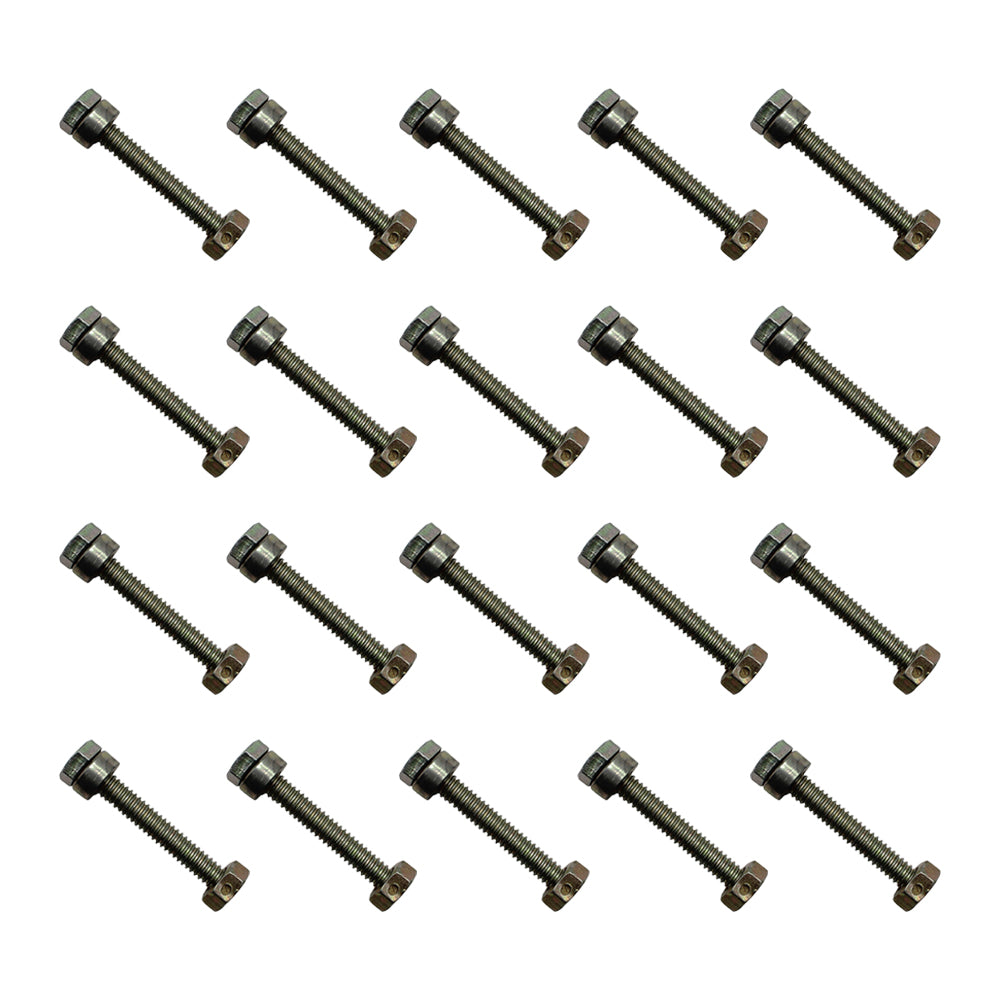 Qty 20: Shear Pin with Nut & Spacer
 Fits Sears Replaces STW60-0017_x20