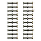 Qty 20: Shear Pin with Nut & Spacer
 Fits John Deere Replaces STW60-0017_x20