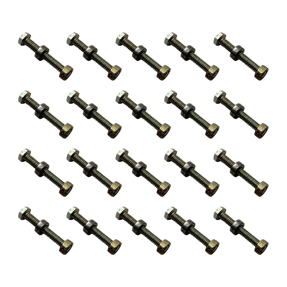 Qty 20: Shear Pin with Nut & Spacer
 Fits Sears Replaces STW60-0017_x20