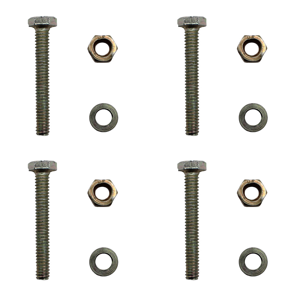 Qty 4: Shear Pin with Nut & Spacer Fits AYP Replaces 9524MA