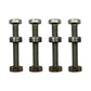 Qty 4: Shear Pin with Nut & Spacer Fits John Deere Replaces STW60-0017_x4