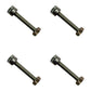 Qty 4: Shear Pin with Nut & Spacer Fits John Deere Replaces STW60-0017_x4