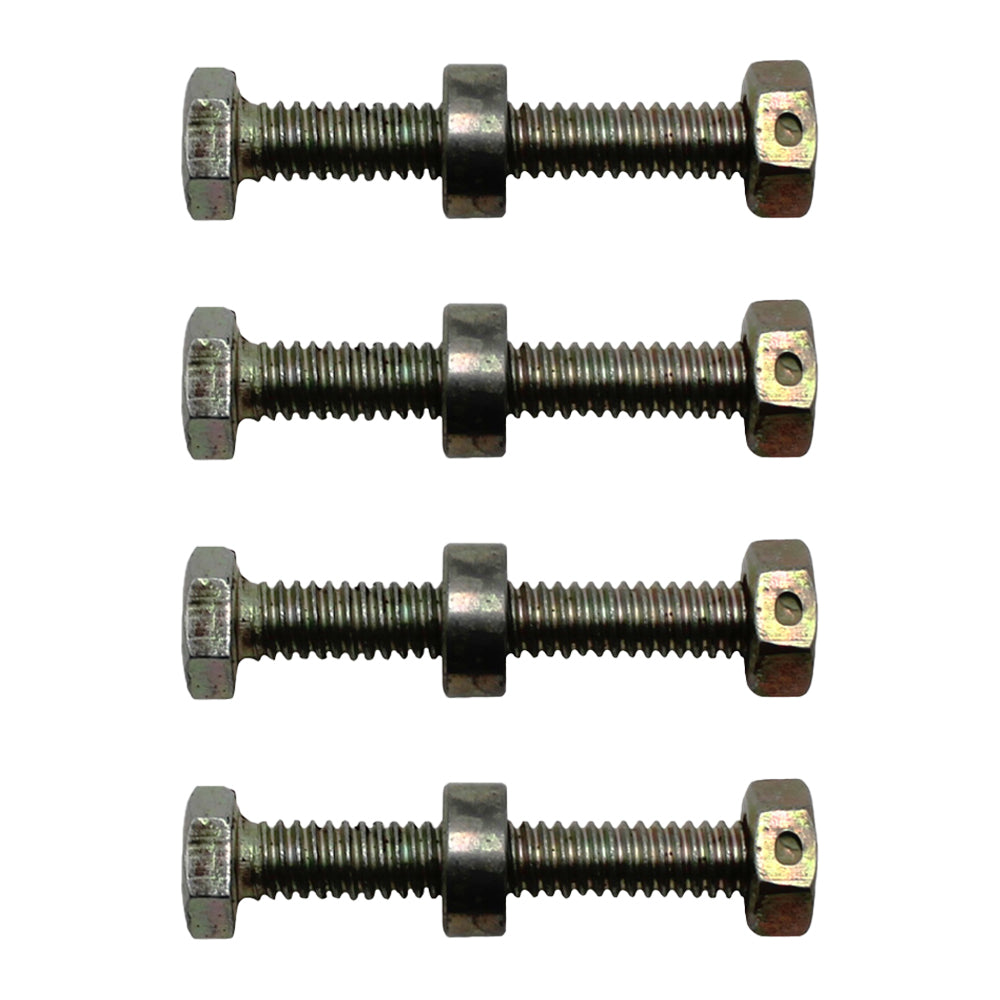 4 Shear Pins Lock Nuts & Spacers Fits Husqvarna 301172 Fits Simplicity 1501216MA