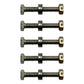 Qty 5: Shear Pin with Nut & Spacer Fits AYP Replaces 9524MA