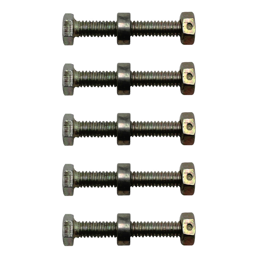 Qty 5: Shear Pin with Nut & Spacer Fits AYP Replaces 9524MA