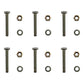 Qty 6: Shear Pin with Nut & Spacer Fits Allis Chalmers Replaces 1501216MA
