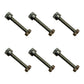 Qty 6: Shear Pin with Nut & Spacer Fits John Deere Replaces STW60-0017_x6