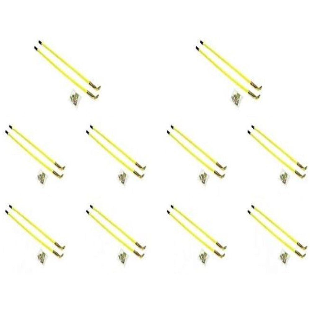 Qty 10: Pair of 26" Yellow Blade Markers
 Fits MEYER Replaces 09916
