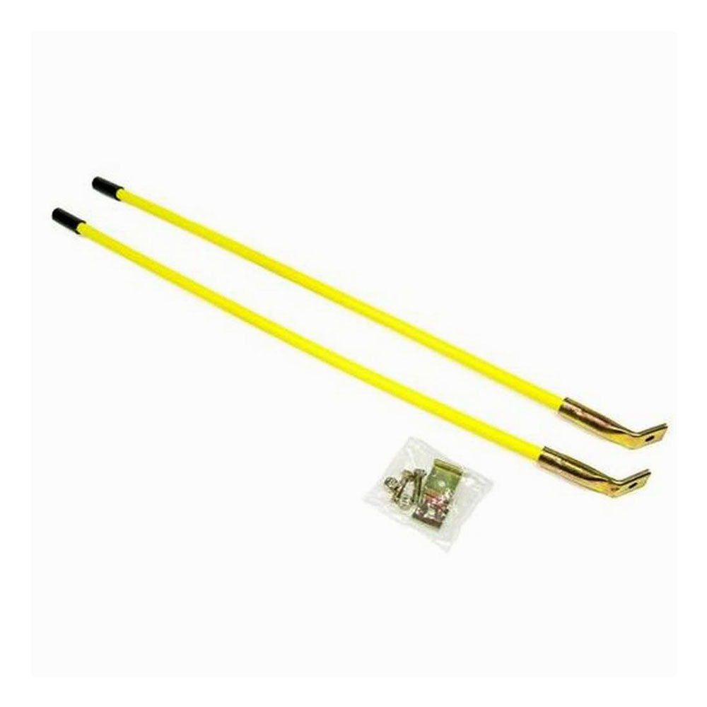 (20) New 26" Snowplow Blade Marker Guide Kit 09916 Yellow for Diamond Meyer Plow
