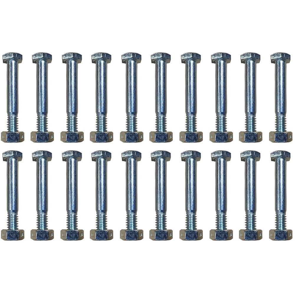 Qty 20: Shear Pins with Nut Fits Universal Products Replaces 03204300