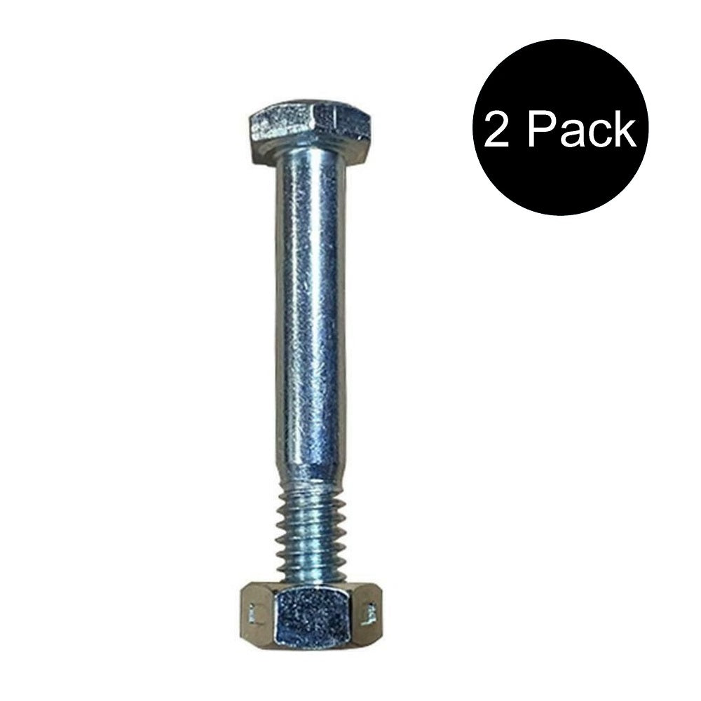 Qty 2: Shear Pins with Nut, 1-3/4" x 1/4" Fits John Deere Replaces AM123342