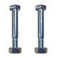Qty 2: Shear Pins with Nut, 1-3/4" x 1/4" Fits Universal Products