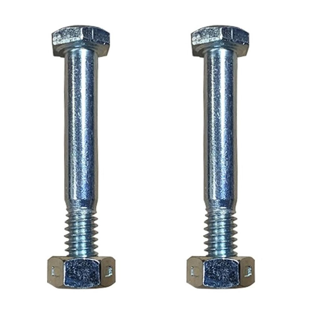 Qty 2: Shear Pins with Nut, 1-3/4" x 1/4" Fits Universal Products