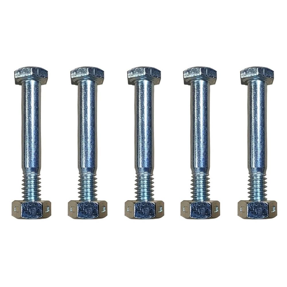 Qty 5: Shear Pin with Nut Fits Homelite Replaces 342449