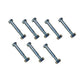 Qty 8: Shear Pins with Nut, 1-3/4" x 1/4" Fits John Deere Replaces AM123342