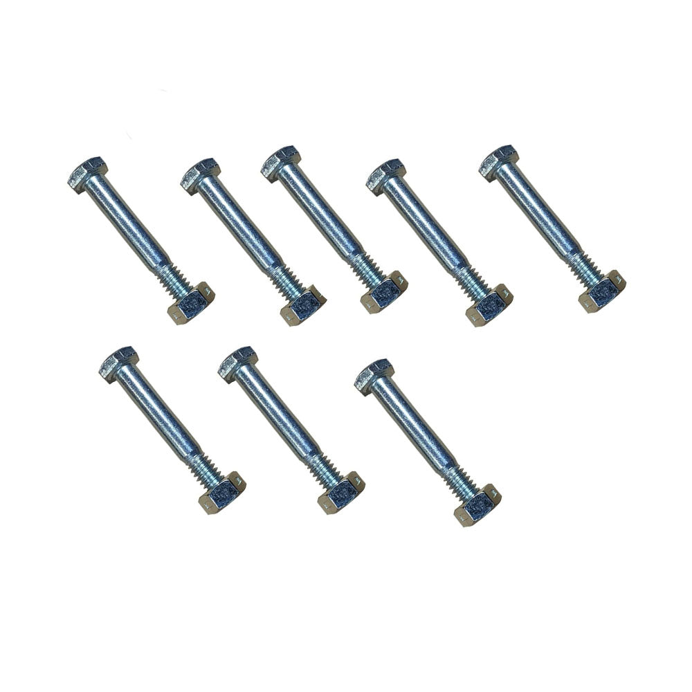 Qty 8: Shear Pins with Nut, 1-3/4" x 1/4" Fits Homelite Replaces 342449