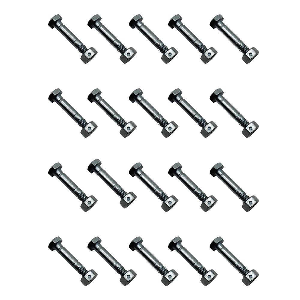 Qty 20: 1-9/16" x 1/4" Shear Pin with Nut Fits John Deere Replaces A122156