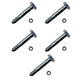Qty 5: 1-9/16" x 1/4" Shear Pin with Nut
 Fits Ariens Replaces 05907100