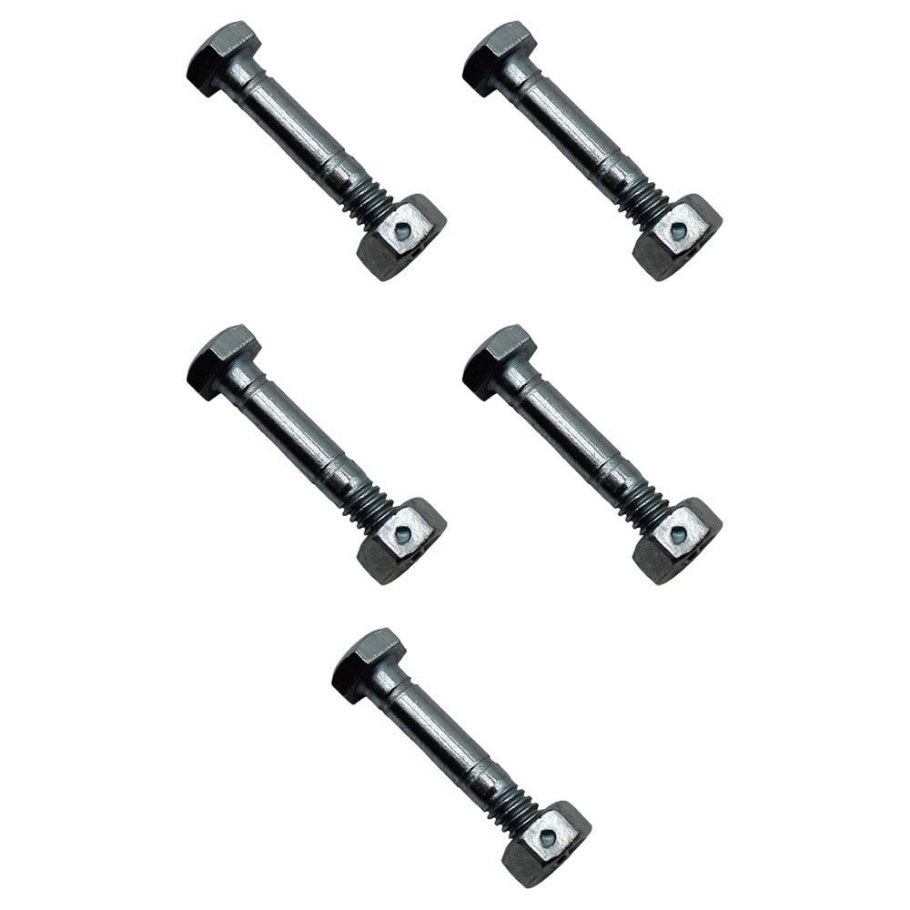 5 SnowBlower 1-9/16 x 1/4" Shear Pins & Nuts for Ariens 53200500 532005 05907100