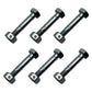 (Pack of 6) Shear Pin Bolt & Nut for Ariens - Gravely 53200500 Snow Blower