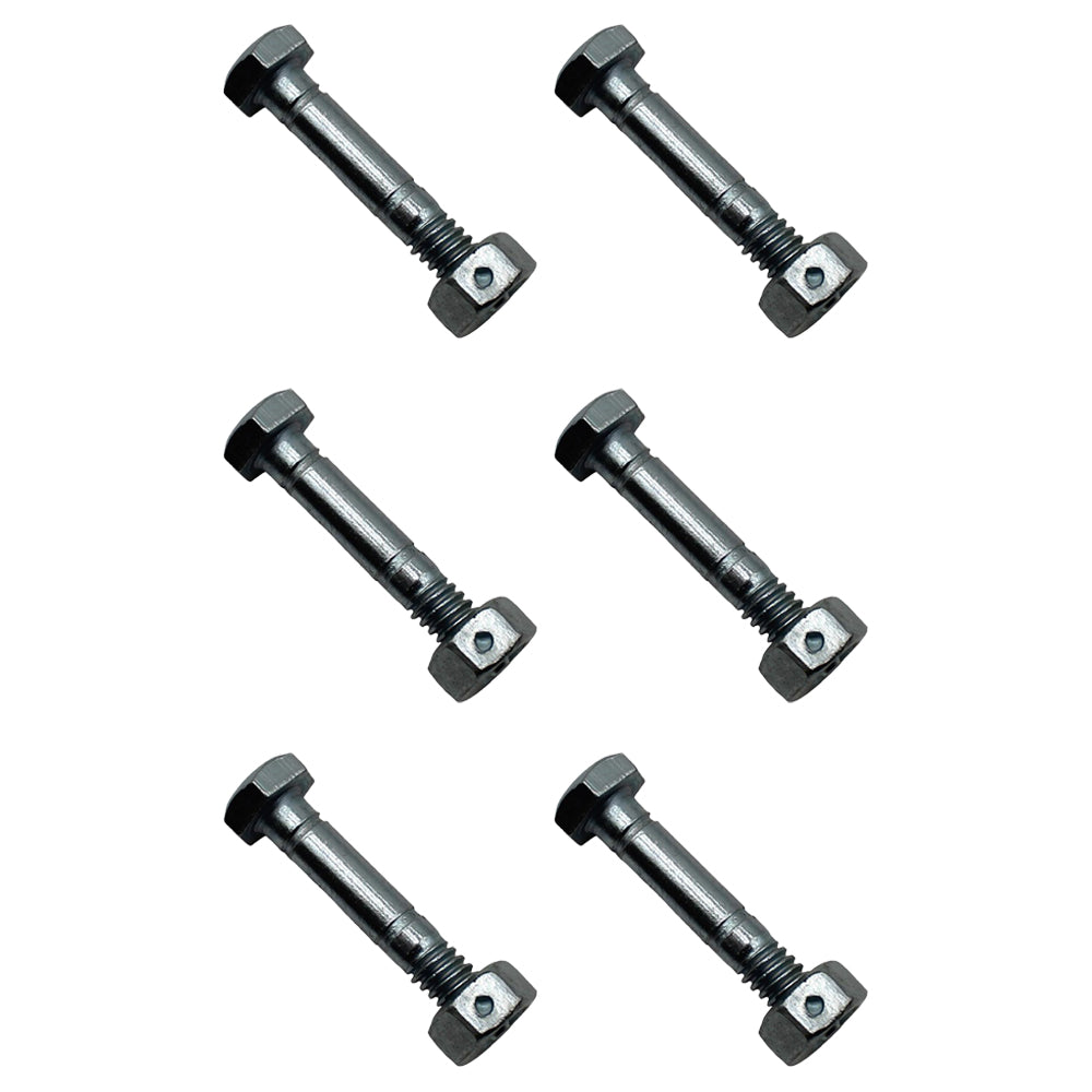 Qty 6: 1-9/16" x 1/4" Shear Pin with Nut Fits John Deere Replaces A122156