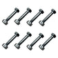 Qty 8: 1-9/16" x 1/4" Shear Pin with Nut Fits Ariens Replaces 05907100