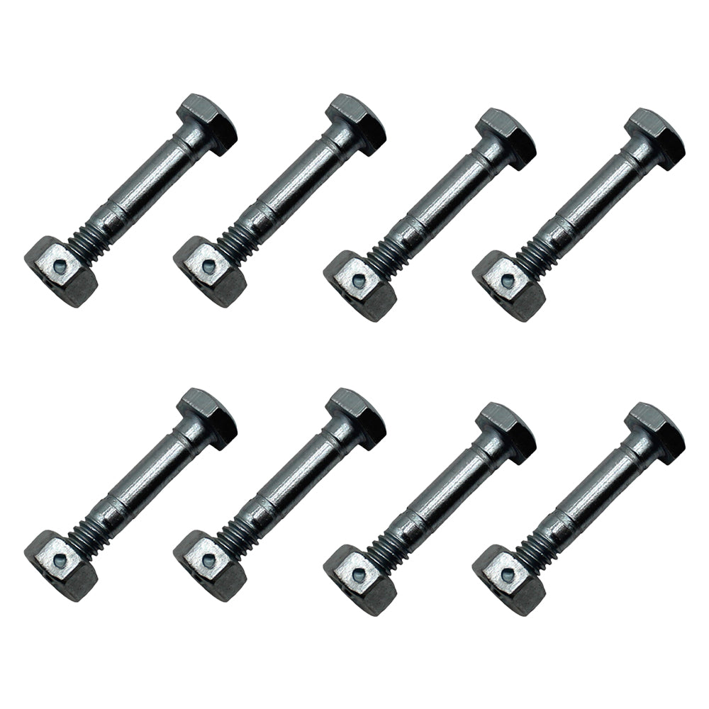 Qty 8: 1-9/16" x 1/4" Shear Pin with Nut Fits Ariens Replaces 05907100