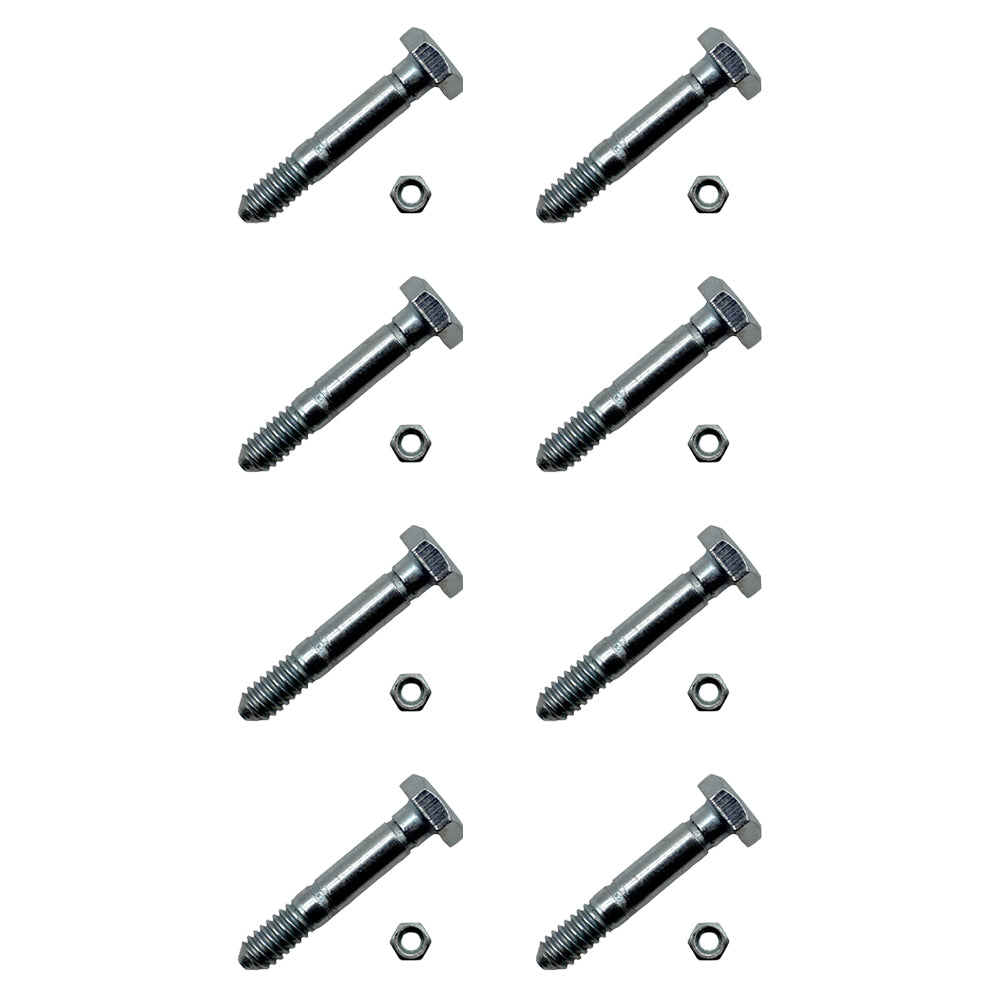 Qty 8: 1-9/16" x 1/4" Shear Pin with Nut Fits John Deere Replaces A122156