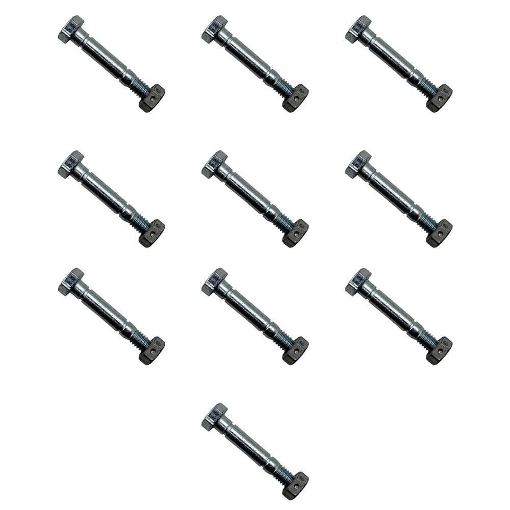 (Pack of 10) Shear Pin Bolt, Nut fits Ariens 51001500, 510015, 01019500, 10195