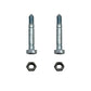 Qty 2: 2-1/8" x 5/16" Shear Pin with Nut Fits Toro Replaces 3285-11