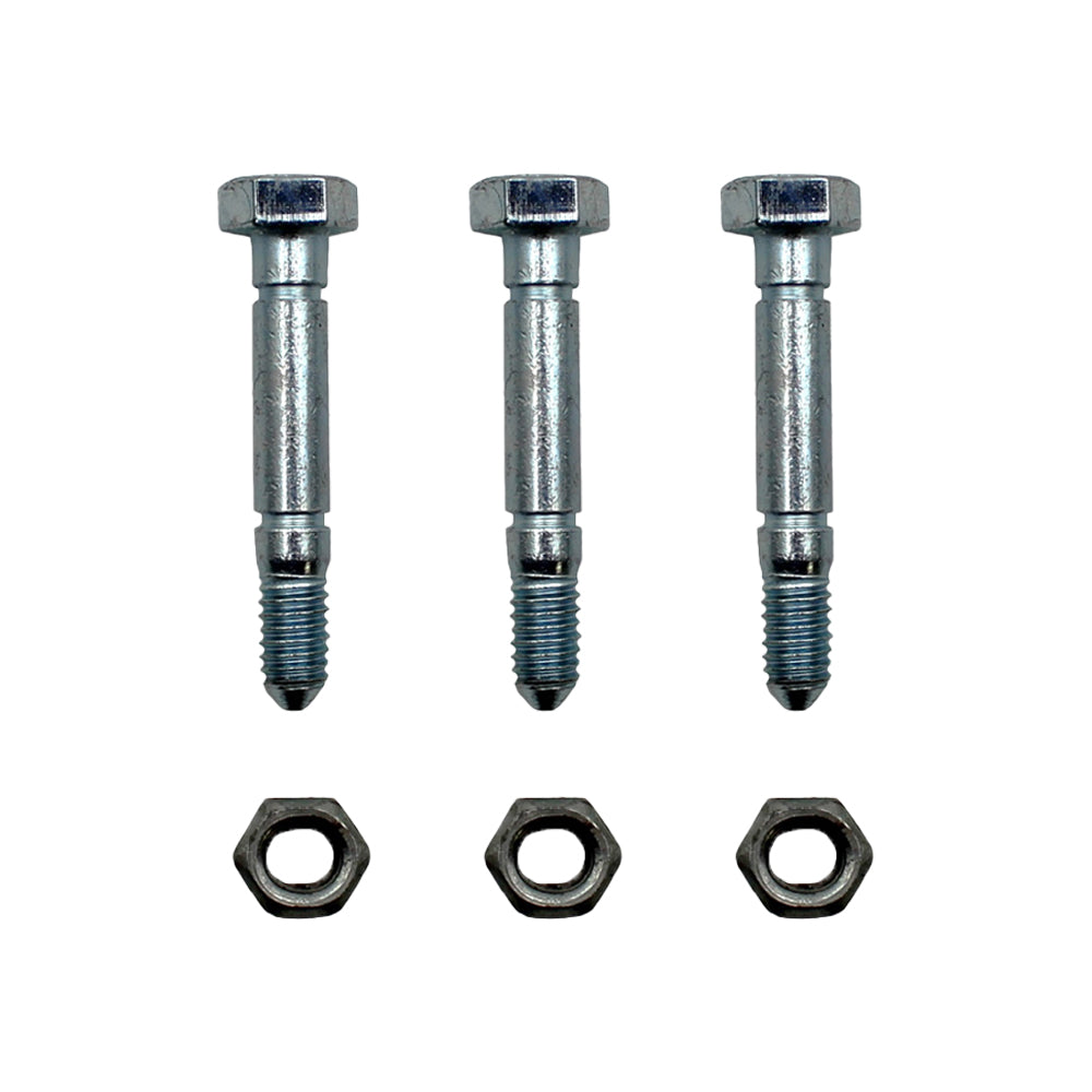 (3) Shear Pins & Bolts for Ariens 51001500 510015 Snowblowers Snowthrowers