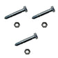 Three Shear Pins with Bolts Fits John Deere 724D AM136890 Fits Ariens ST520